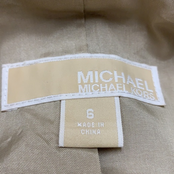 Womens Michael Michael Kors 100% Linen Casual Blazer - Picture 4 of 7